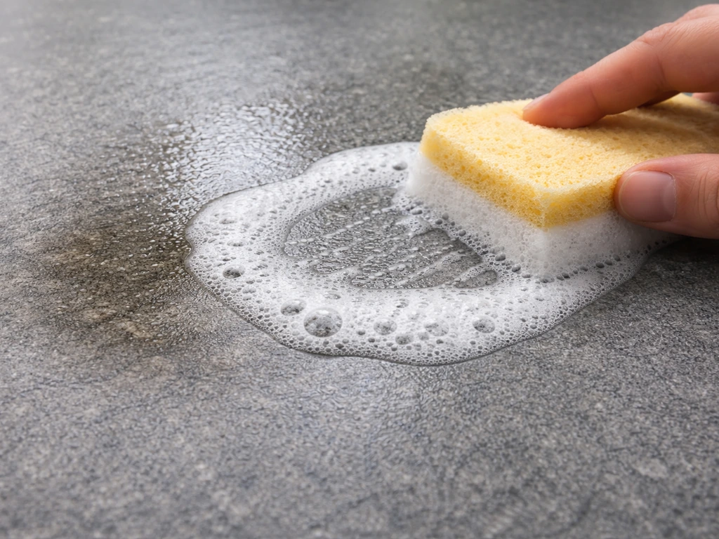 how to get grease off patio stones