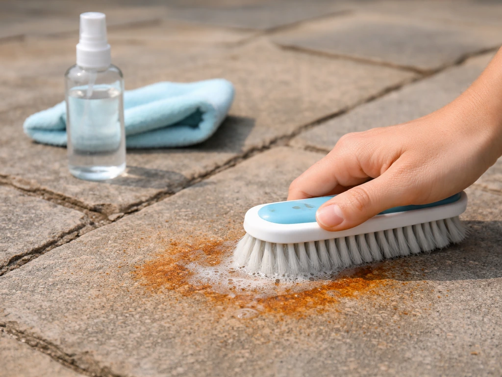 How to Remove Rust From Stone Patio: Step by Step