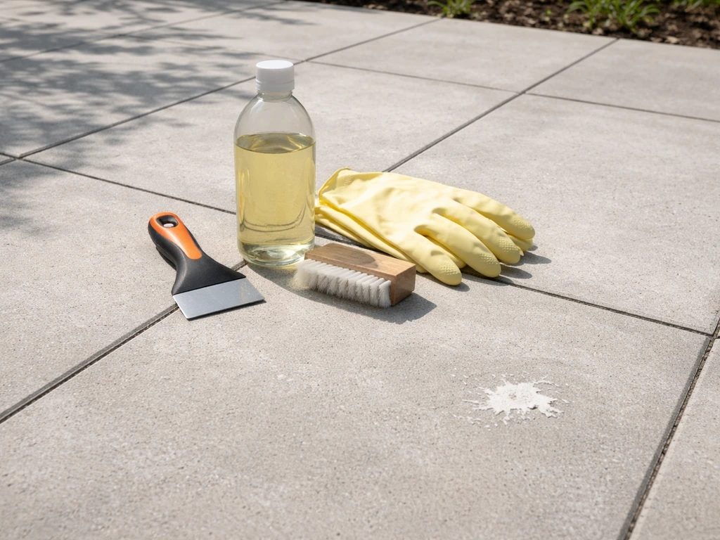 How to Get Fence Paint Off Patio Slabs Safely