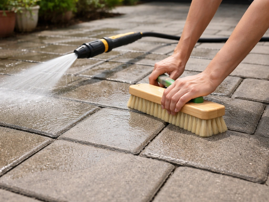 How to Clean Patio Pavers Without Removing Sand