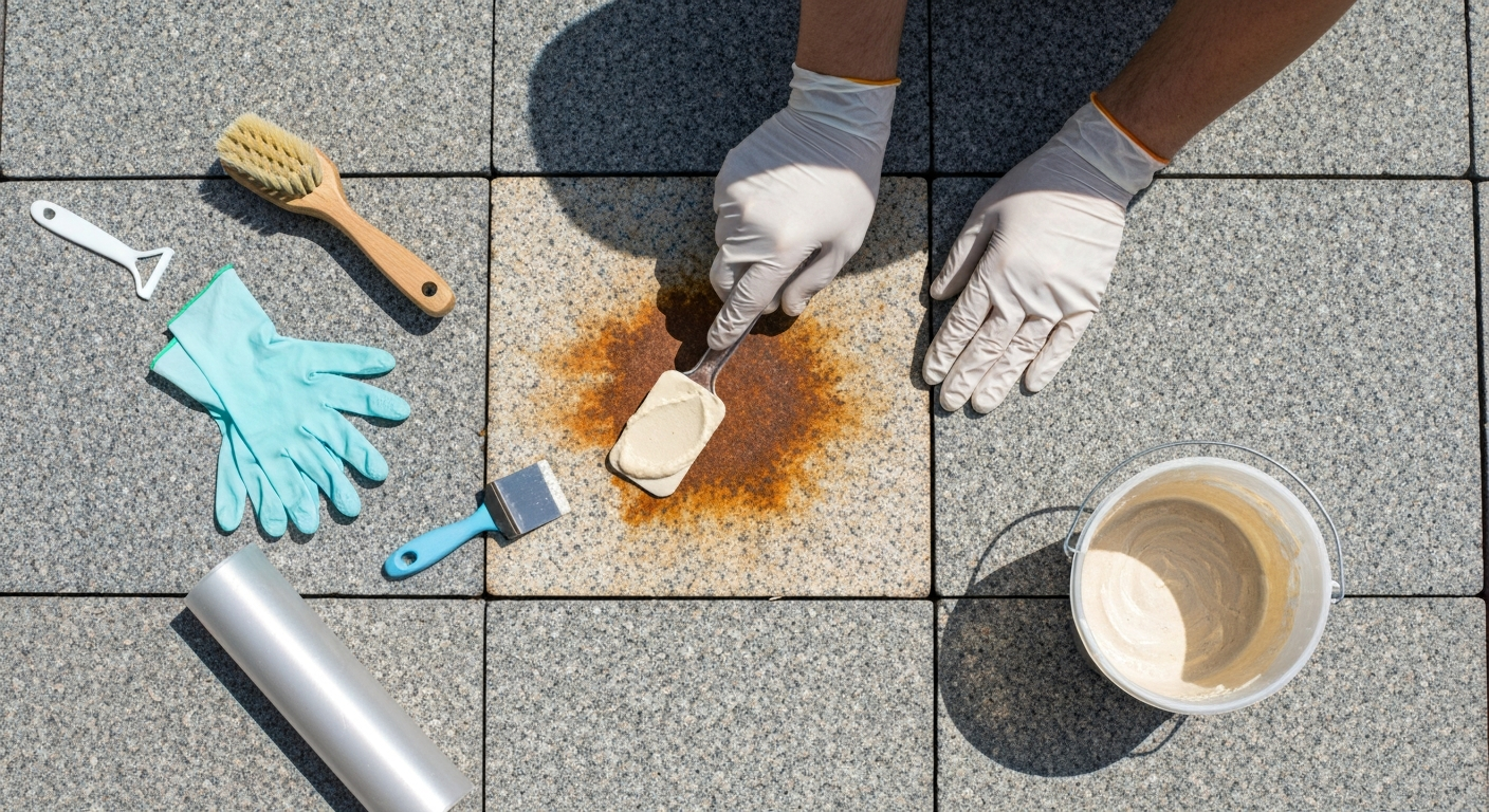 How to Get Rust Marks Off Granite Patio: Safe Step-by-Step