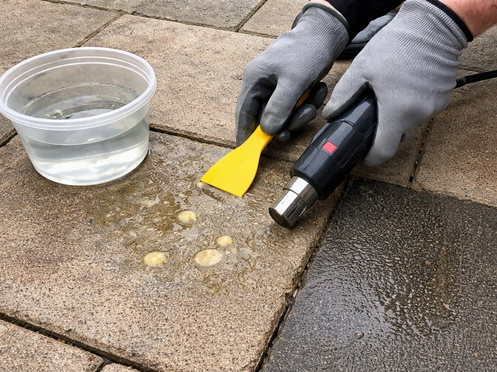 How to Get Citronella Wax Off Patio Stone Safely