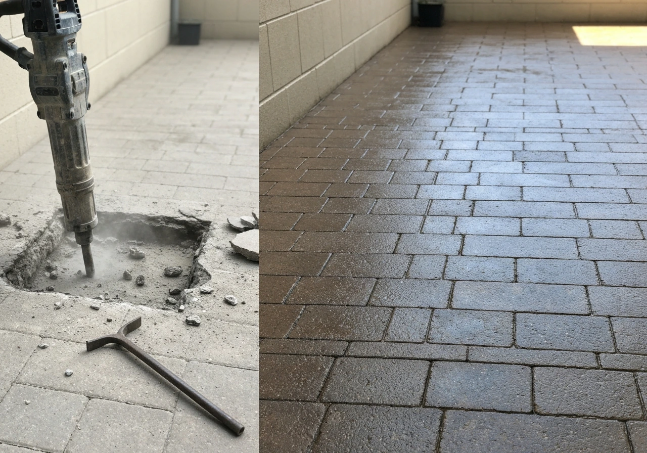 How to Remove a Patio: Tear-Out or Clean and Stain Removal
