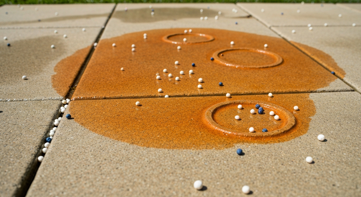 How to Remove Lawn Feed Stains From Patio: Step-by-Step Guide