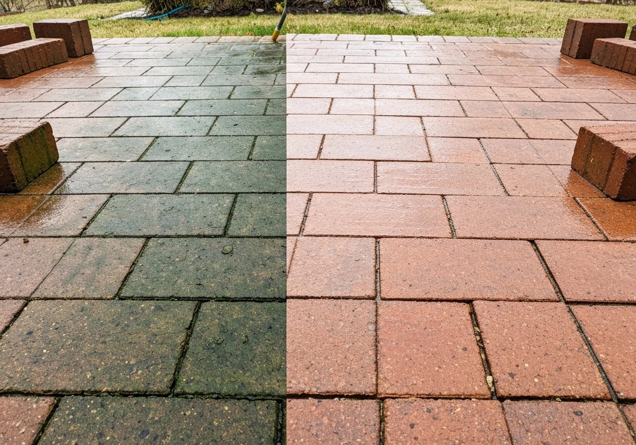 How to Get Rid of Algae on a Brick Patio Safely