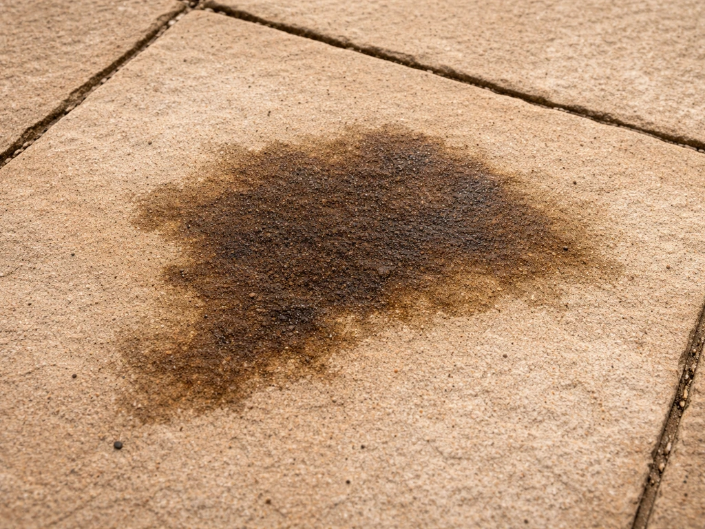 How to Remove Oil Stains From a Sandstone Patio
